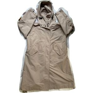 Everlane Renew Anorak dark taupe